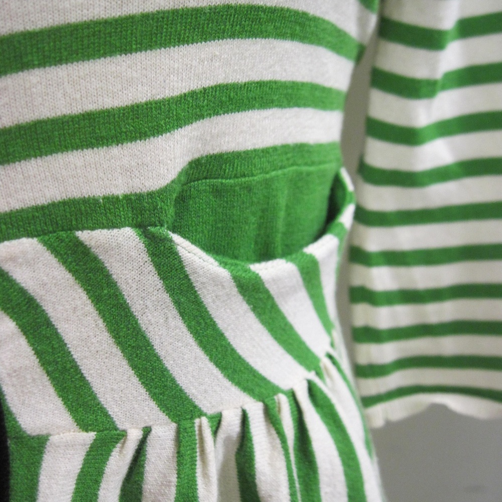MOTH green Stripe sweater - Picture 4 of 6